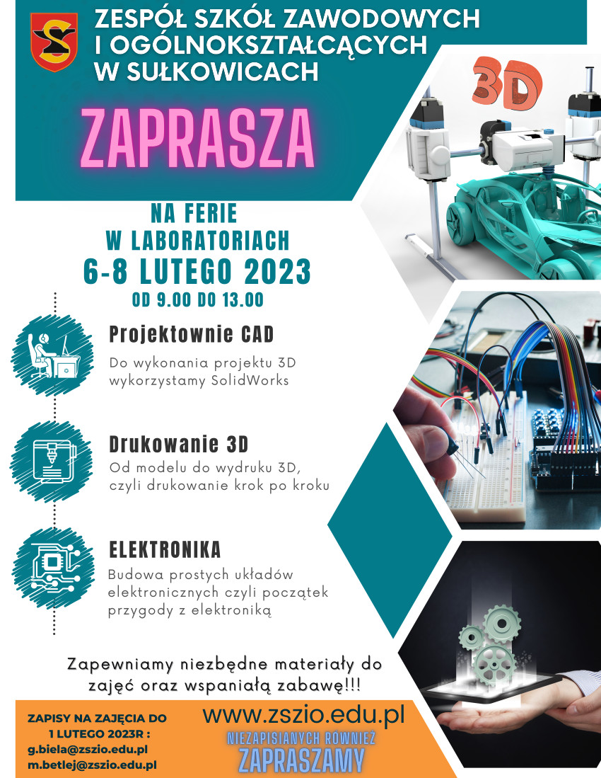 Ferie w ZSZiO 1
