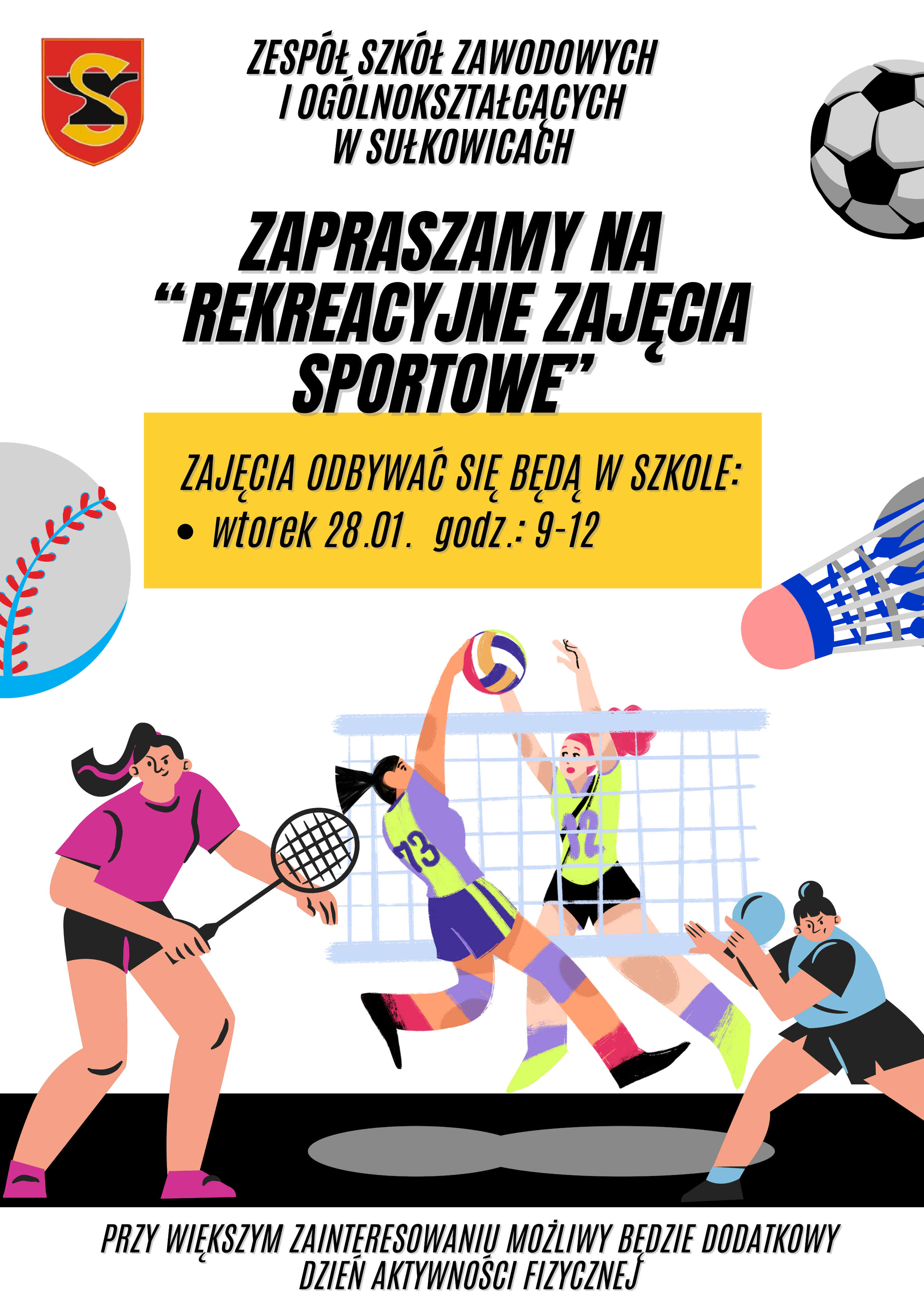 Zajęcia sportowe FERIE 2025